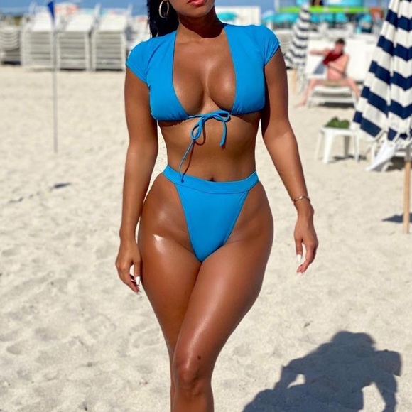 PrettyLittleThing Other - Blue Bikini